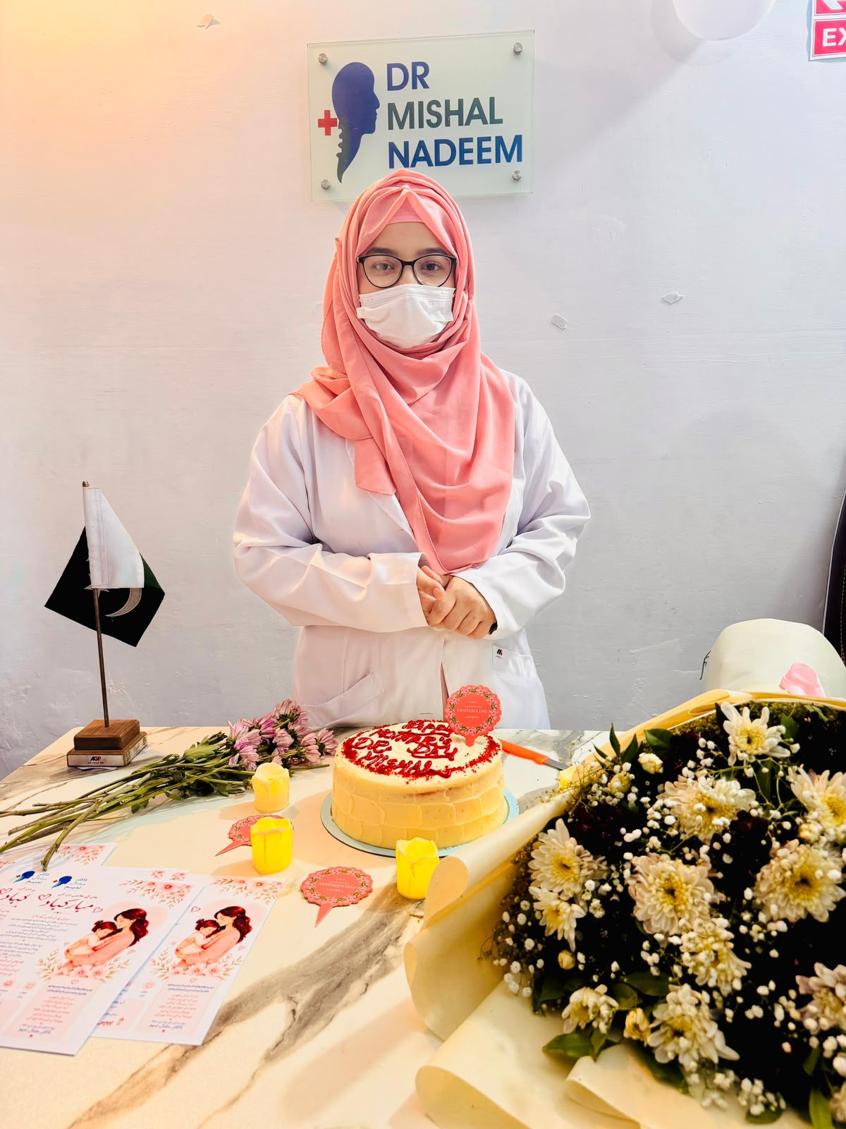 Dr Mishal Nadeem, physical therapist at Wali Hospital Kasur